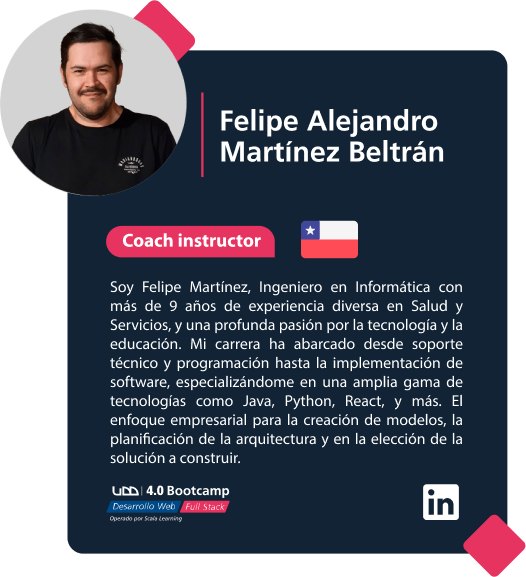 Bootcamp Chile: Felipe Alejandro Martínez Beltrán