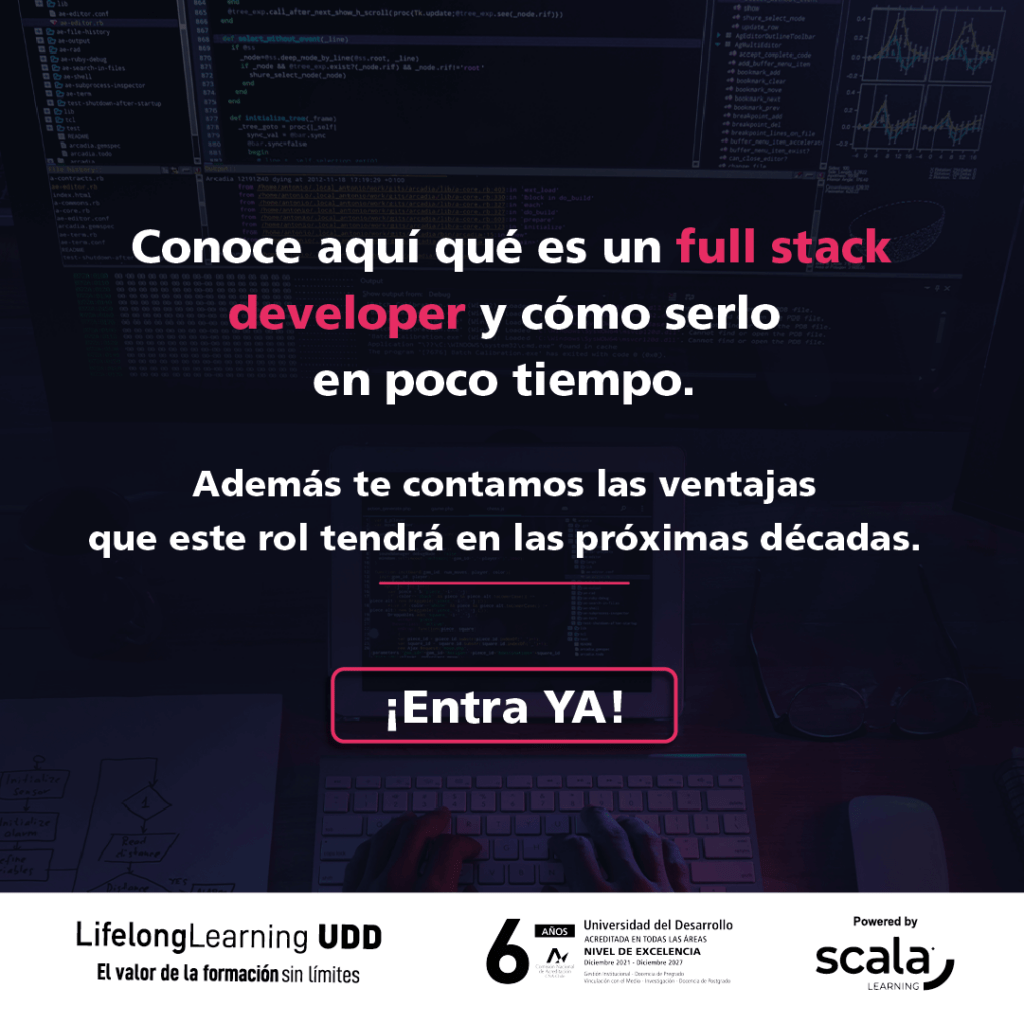 ¿Qué es un full stack developer?