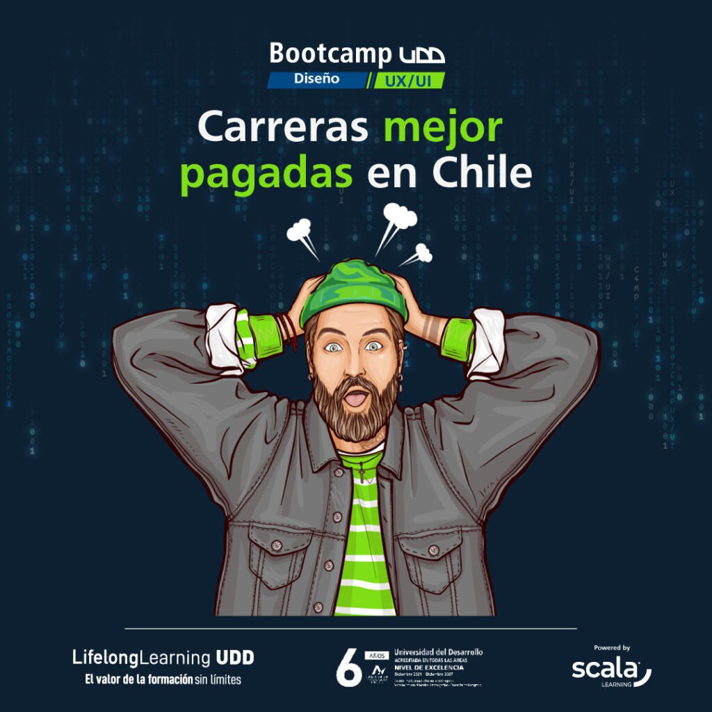 Carreras mejor pagadas en Chile