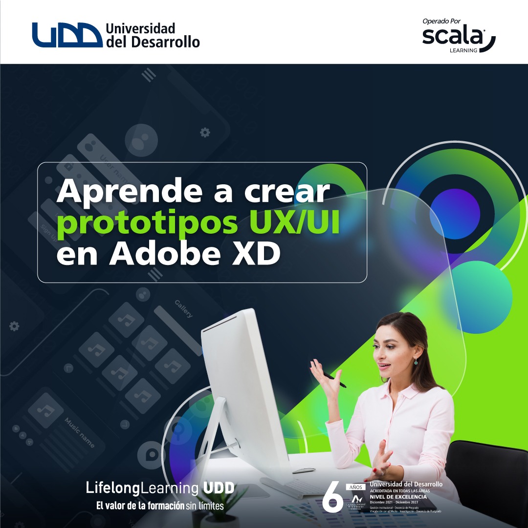 Aprende a crear prototipos UX/UI en Adobe XD